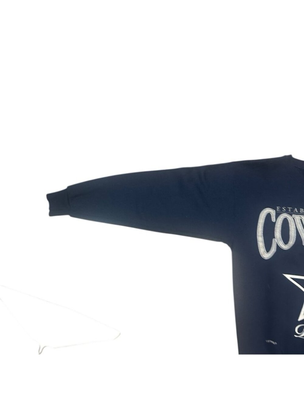 Vintage Lee Sports Dallas Cowboys Crewneck Sweatshirt L - Picture 3 of 11